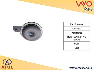 HORN SEALED TYPE DIA. 75 - 27080201 - GEMINI ULTRA