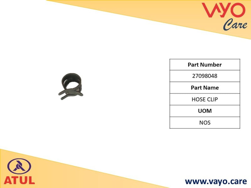 HOSE CLIP - 27098048 - GEMINI ULTRA