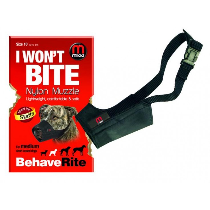 MIKKI NYLON DOG MUZZLE SIZE 0 MIKKI NYLON DOG MUZZLE SIZE 0