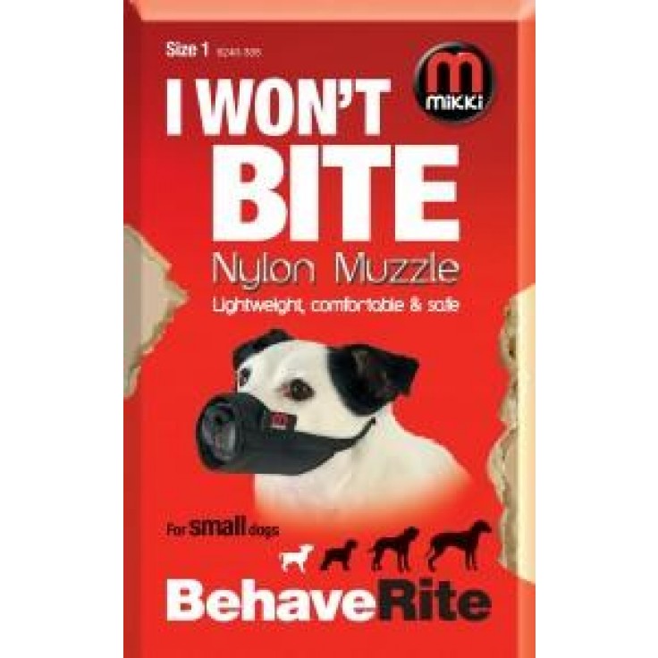 NYLON DOG MUZZLE SIZE 1 NYLON DOG MUZZLE SIZE 1