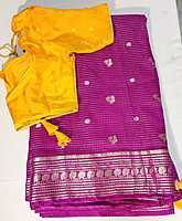 J159: Ready To Ship Beautiful Saree With Stitched Blouse J159: Ready To Ship Beautiful Saree With Stitched Blouse