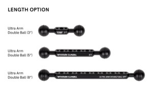 Wooden Camera Ultra Arm Customizer - Combo 1/4-20 & 3/8-16 / 3in. / 7.62cm. / Combo 1/4-20 & 3/8-16