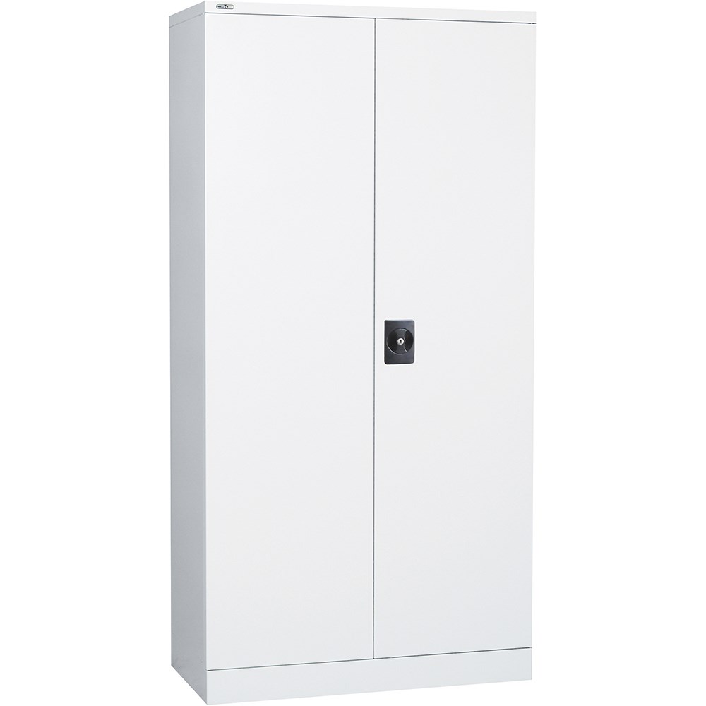 Rapidline Go Swing Door Steel Cupboard 910W x 450D x 1830mmH White