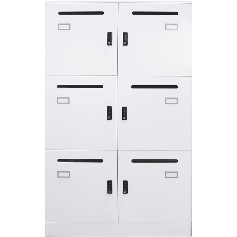 Rapidline Go Office Locker 2 Door Bank Of 2 800W x 486 x 1375mmH White China
