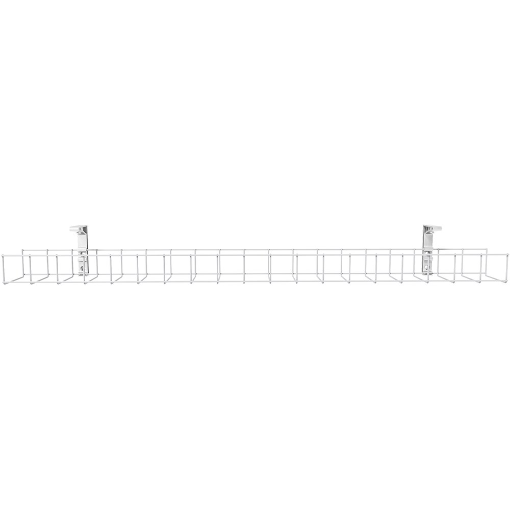 Rapidline Single Tier Cable Basket Only 1250mm  White