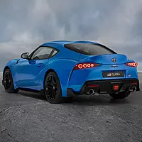 Toyota Supra A90/A91 LED Sequential Taillights (2019–2024) – Smoked or Red Clear