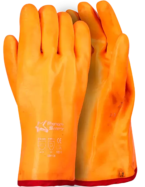 Pioneer PVC High Visibilty Freezer Glove