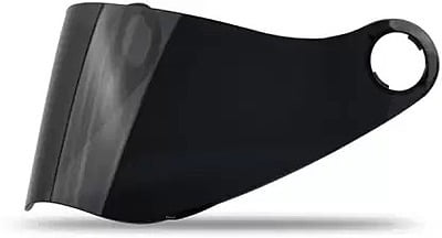 HYBRID PC BLACK VISOR FOR ROX WITH POVIT KIT