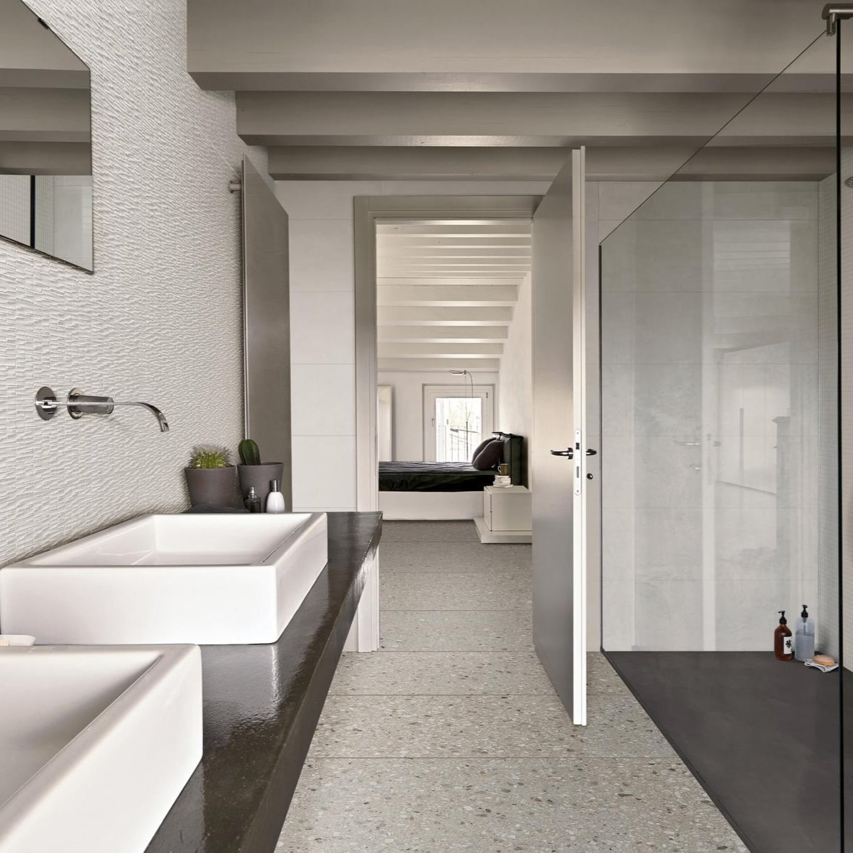 Faianta RAGNO by MARAZZI, RESINA GRIGIO RETTIFICATO 6mm 40X120, R79V