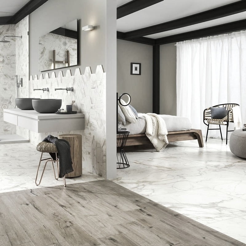 Gresie RAGNO by MARAZZI, BISTROT STATUARIO GLOSSY 75x150, R5WM, mp/cutie 2.25