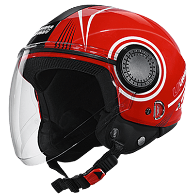 STUDDS URBAN SUPER D1 RED N6 WHITE C/V (L)