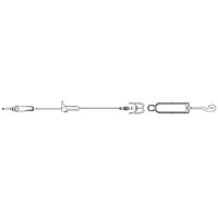 BBraun™ Secondary IV Administration Set Gravity 15 Drops / mL 40 Inch Tubing-
