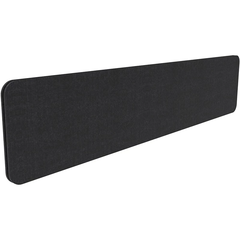 Rapidline Desk Mounted Eco Panel Screen 1790W x 27D x 400mmH Black