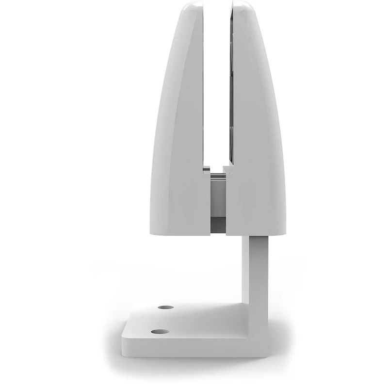 Rapidline Eco Screen Side Mounted Desk Clamps Pack of 2 White