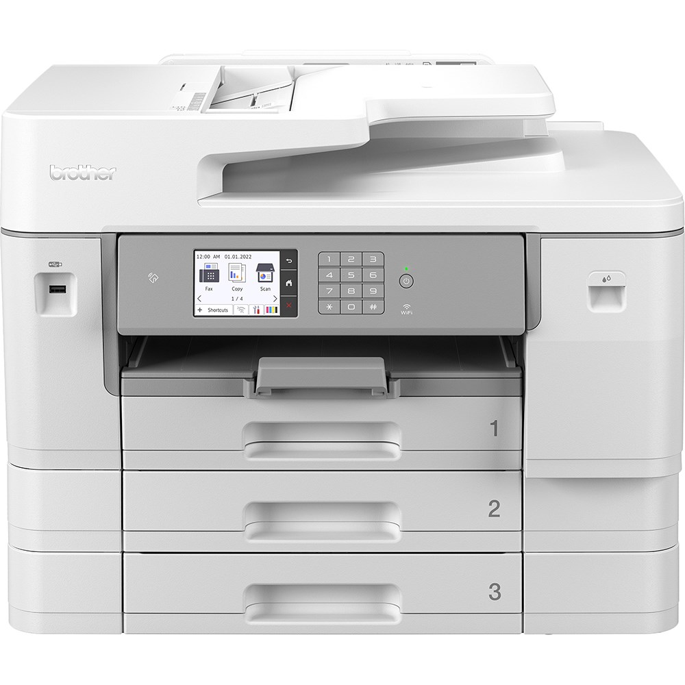 Brother MFC-J6957DW Inkjet INKvestment Multifunction A3 Colour Printer White