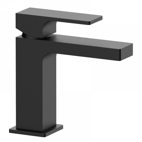 Baterie lavoar REMER, ABSOLUTE AU10CFP cu click clack, brushed black chrome