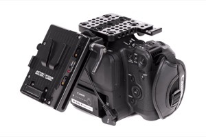 Wooden Camera Battery Slide Pro (Canon EOS C70/C80) - V-Mount
