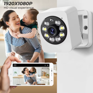 Cámara De Seguridad Wifi 1080p, Cámara De Seguridad Wifi 1080p,