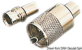 Antenna VHF plug for radio connection