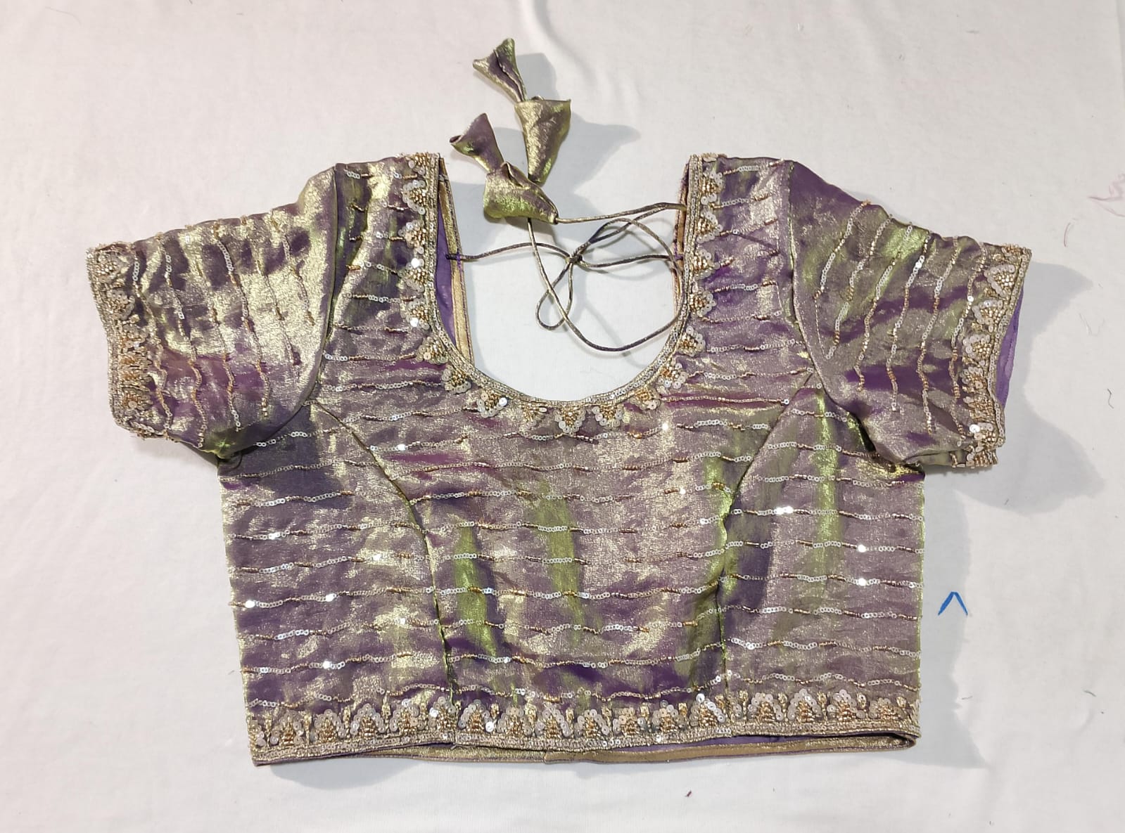 J562: Ready To Ship Beautiful Sequence Work Saree With Stitched Blouse J562: Ready To Ship Beautiful Sequence Work Saree With Stitched Blouse