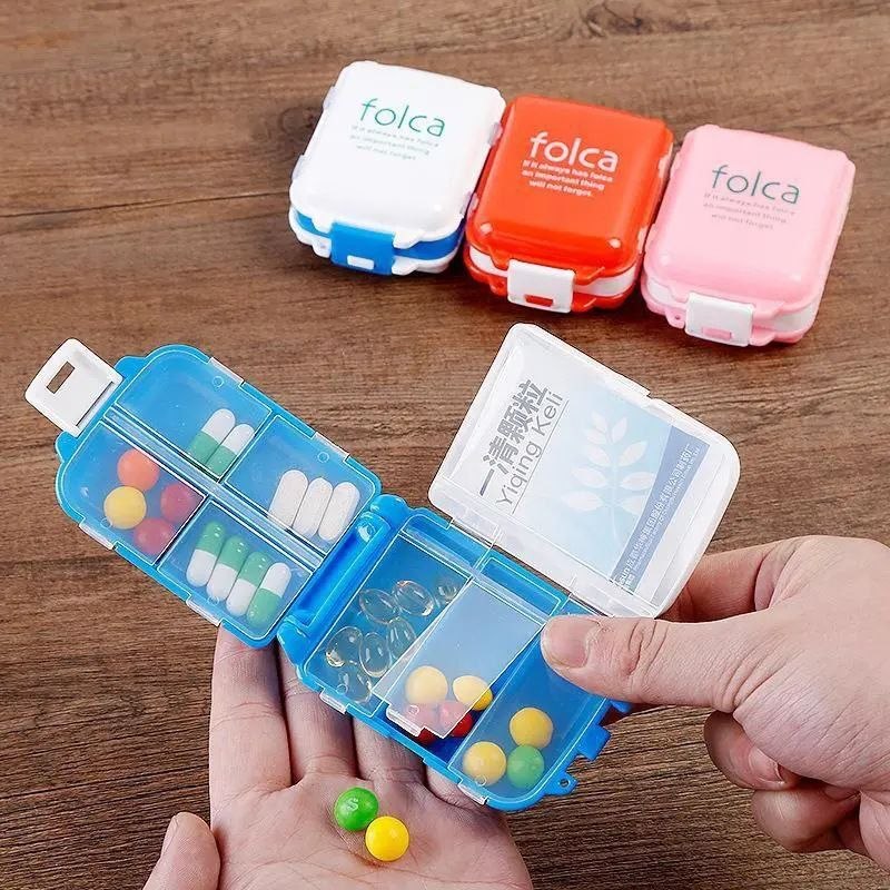 MEDICARE TRAVEL-MATE MEDICINE STORAGE -8 GRIDS