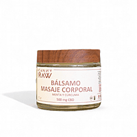The Canna Raw Bálsamo masaje corporal de hemp, menta y cúrcuma
