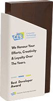 CES CUSTOM CUTOUT TROPHY