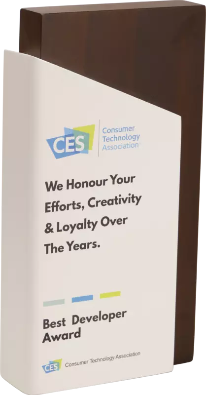 CES CUSTOM CUTOUT TROPHY