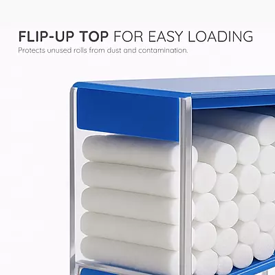 Cotton Roll Dispenser-Press Type