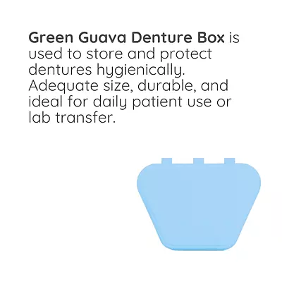 Denture Box( UN-PRINTED) Assorted (Pack of 10)