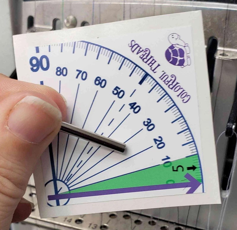 Needle Orientation Decal & Magnet Kit