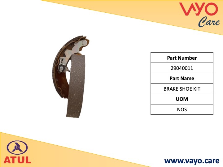 BRAKE SHOE KIT - 29040011 - GEMINI ULTRA