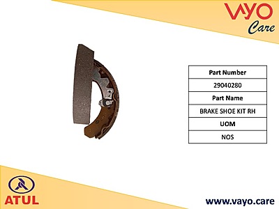 BRAKE SHOE KIT RH - 29040280 - GEMINI ULTRA
