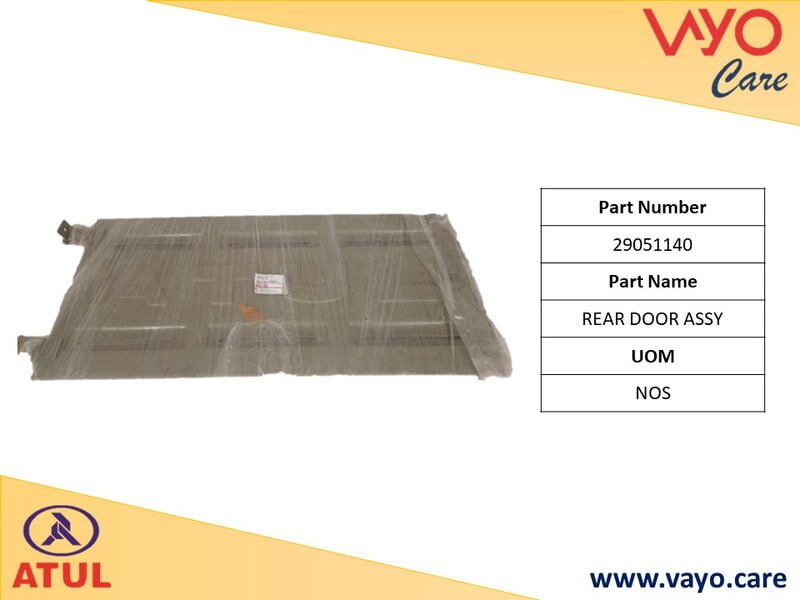 REAR DOOR ASSY - 29051140 - GEMINI ULTRA