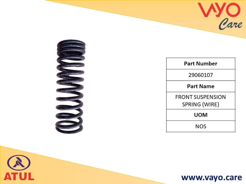 FRONT SUSPENSION SPRING (WIRE - 29060107 - GEMINI ULTRA