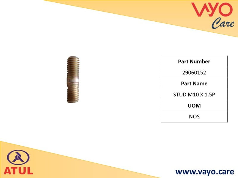 STUD M10X1.5P - 29060152 - GEMINI ULTRA