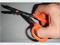 Orange Trauma Scissors