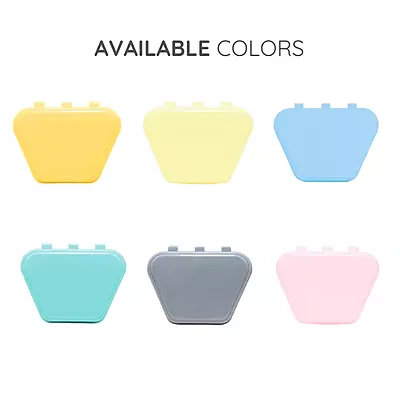 Denture Box( UN-PRINTED) Assorted (Pack of 10)