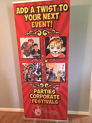 Standard Retrackable Banner Standard Retrackable Banner