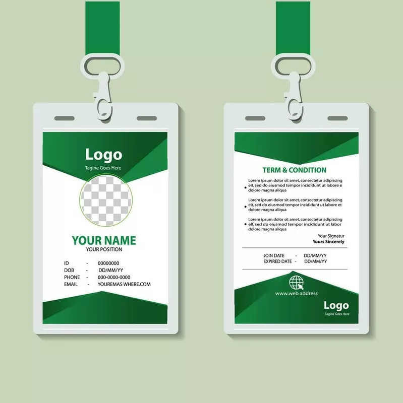 ID Card Holder & Lanyards