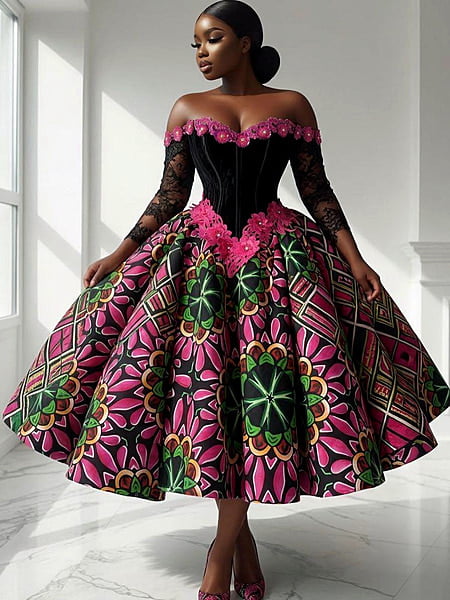 luxury gown