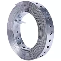 Cintilla Perforada P/Ducto de Lamina Galvanizada, Calibre 24, de 3/4" X 50 metros - SOPORTE34