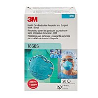 3M™ Medical N95 Particulate Respirator / Surgical Mask ASTM F1862 One Size Fits Most