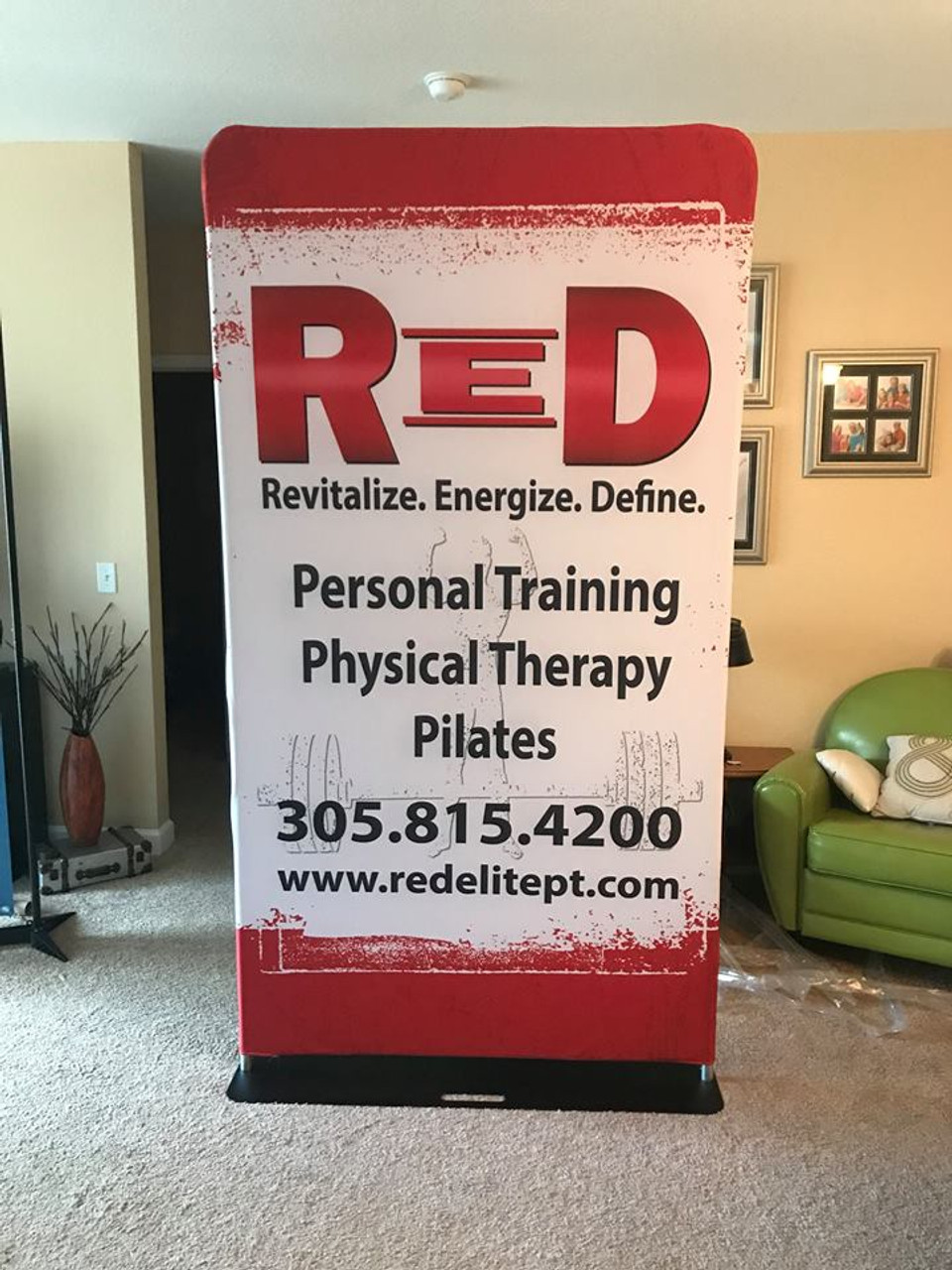 Tension Fabric Banner Stand 36"x90" Tension Fabric Banner Stand 36"x90"