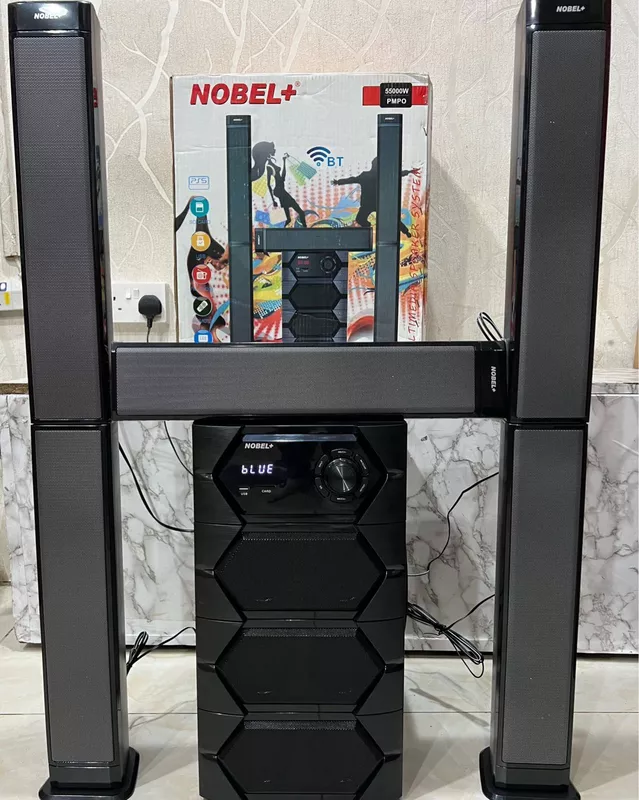 NOBEL NB2040 Tall boy Speakers -55000 PMPO -550W