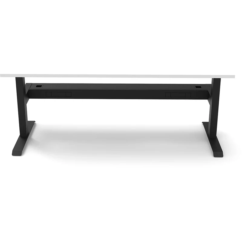 Rapidline Boost Static Single Sided Workstation + Tray 1800W x 750D x 730mmH White/Black