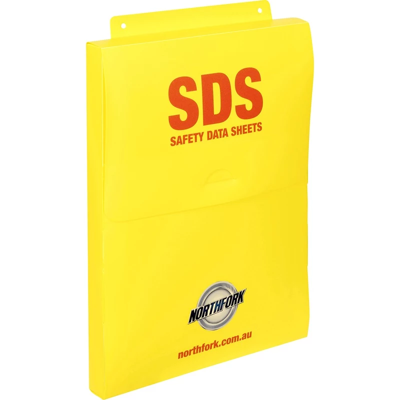 Northfork Safe Data Sheet Document Box  A4 Yellow