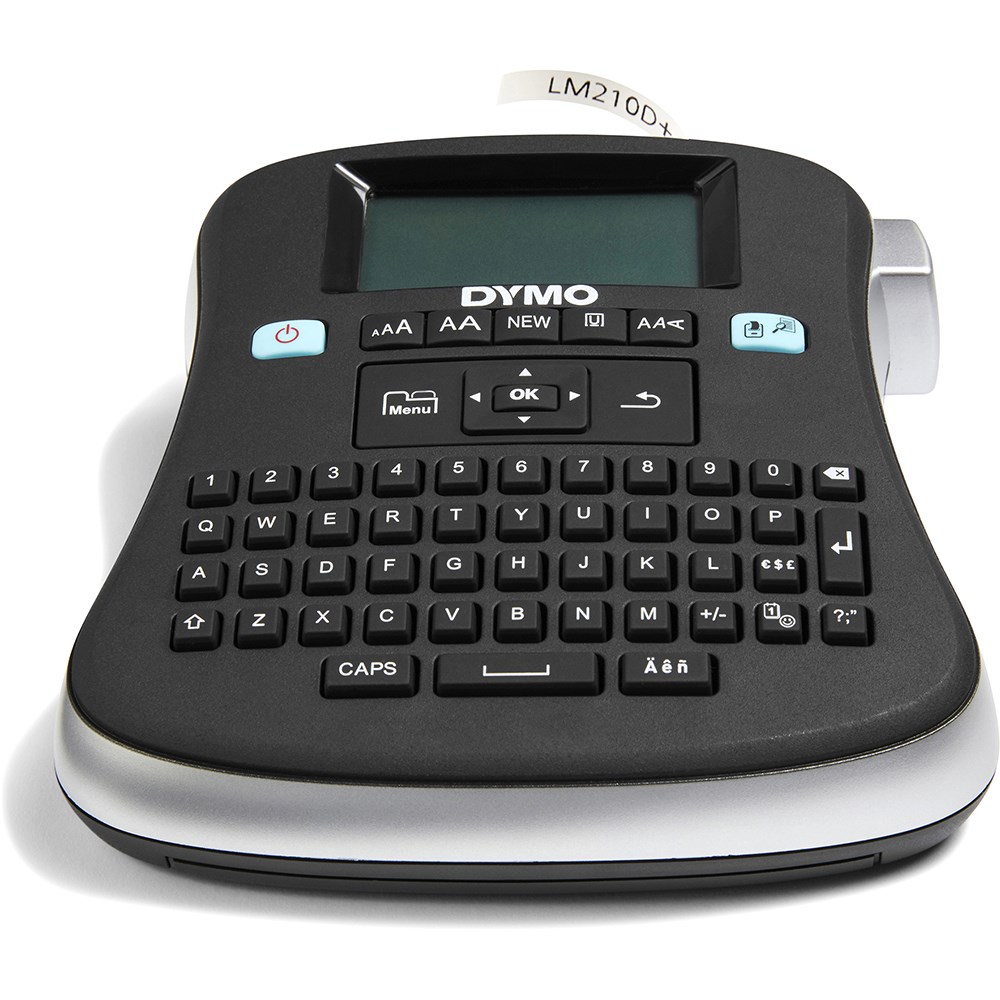 DYMO LabelManager 210D All Purpose Portable Label Maker Black