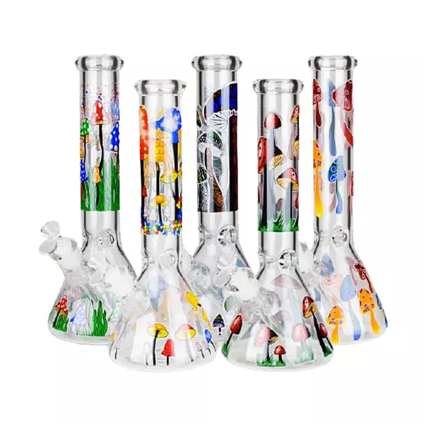Bong 10" Mushroom Design [29Y]