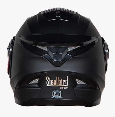 STEELBIRD SBH-17 ROBOT MATT MIDNIGHT BLACK C/V (M)